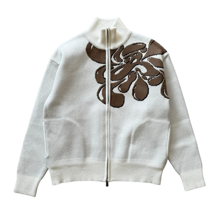 Off-White Knitted Tracksuit - Jacquard Knit Tracksuit - ATRXY LONDON